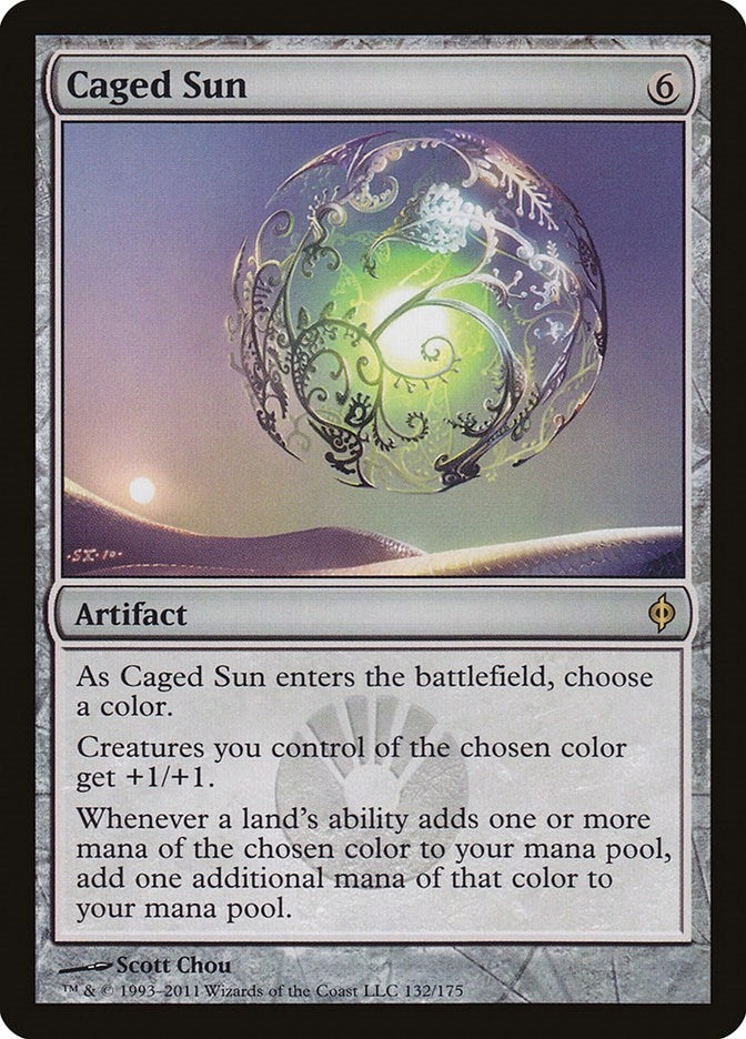 Caged Sun (132) [NPH] - MTG Single