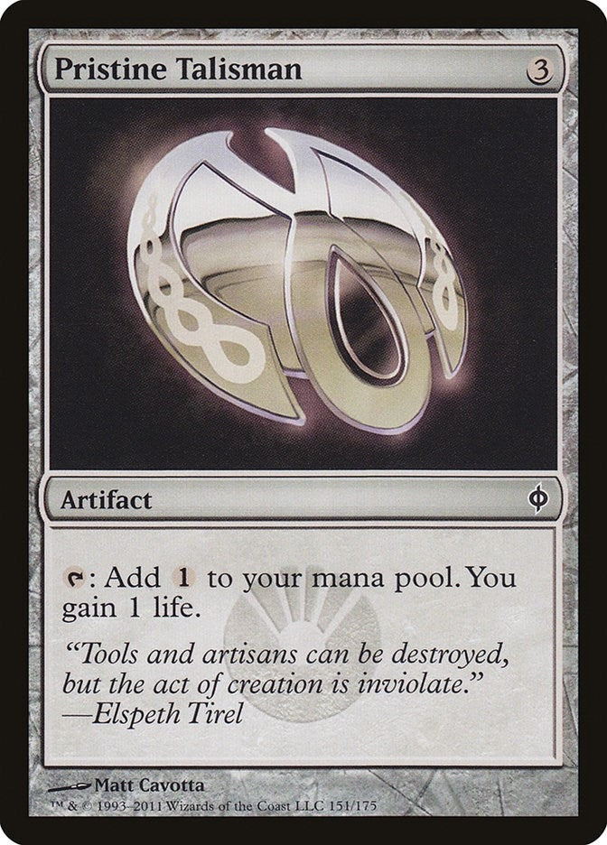 Pristine Talisman (151) [NPH] - MTG Single