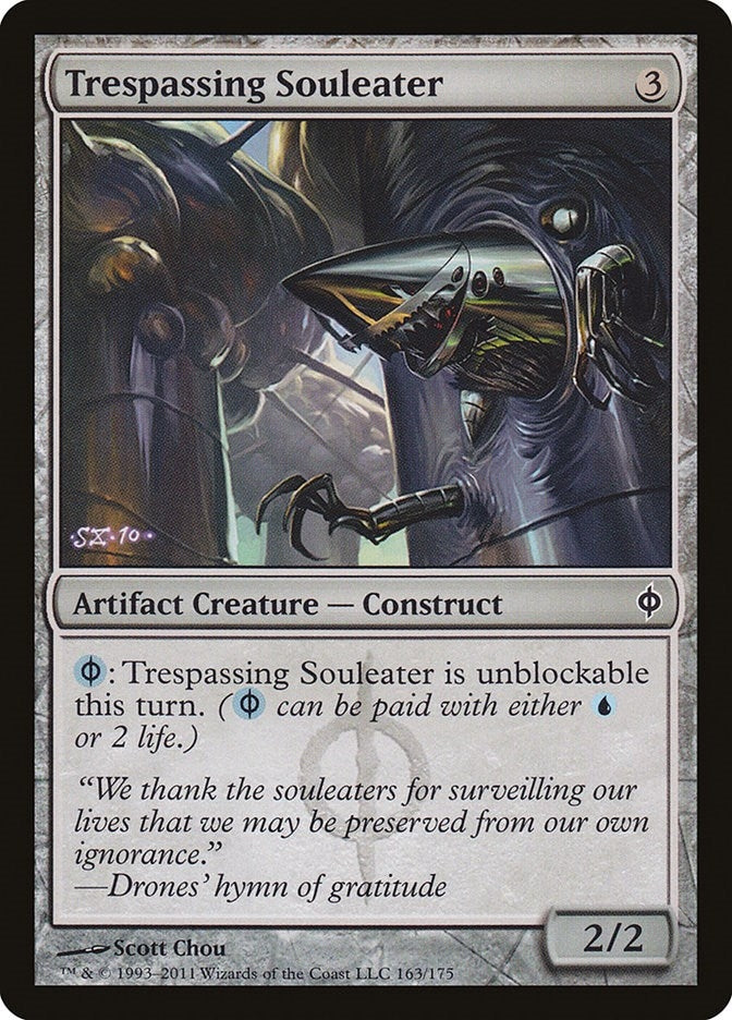 Trespassing Souleater (163) [NPH] - MTG Single