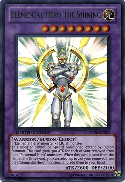 Elemental Hero The Shining (6001) - YuGiOh Single