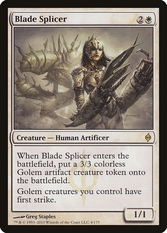 Blade Splicer (4) [NPH] - MTG Single