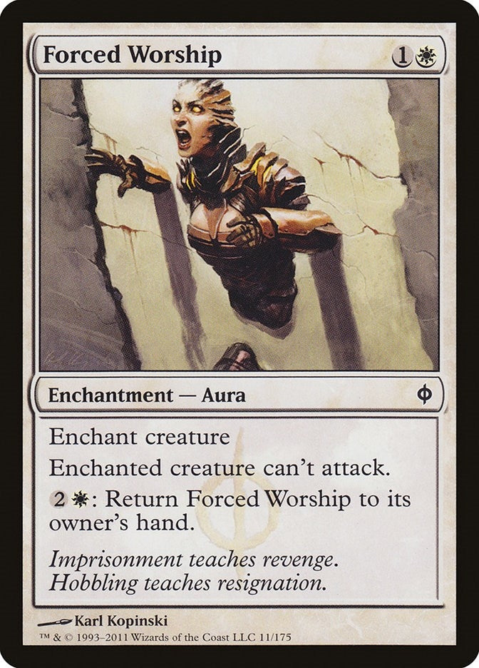 Forced Worship (11) [NPH] - MTG Single