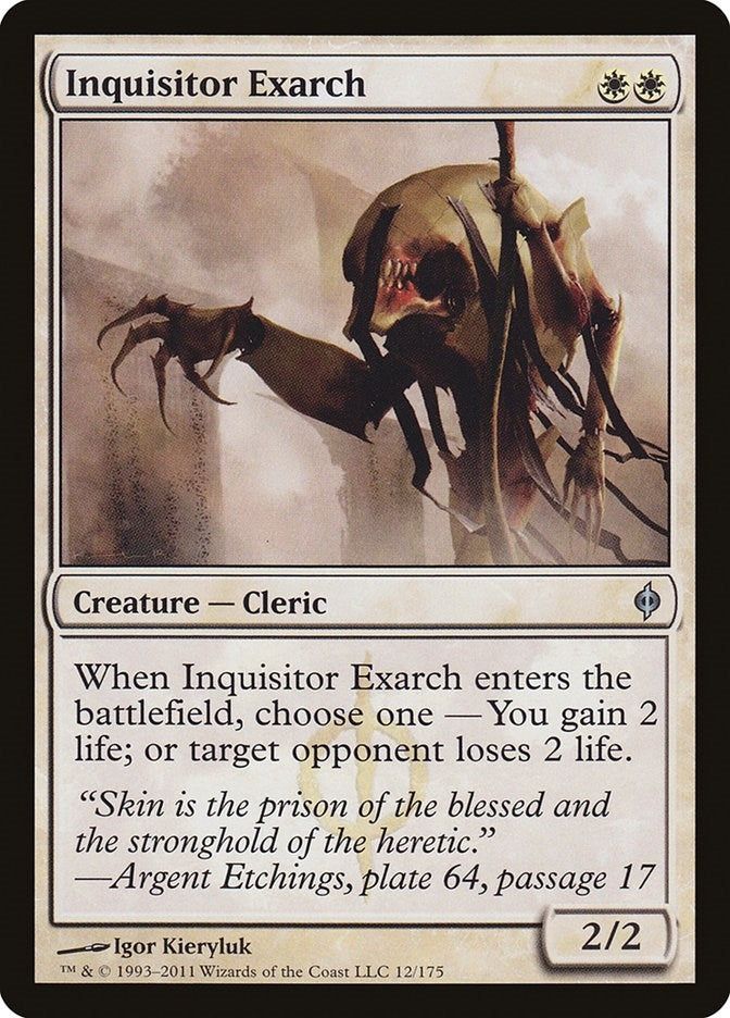 Inquisitor Exarch (12) [NPH] - MTG Single