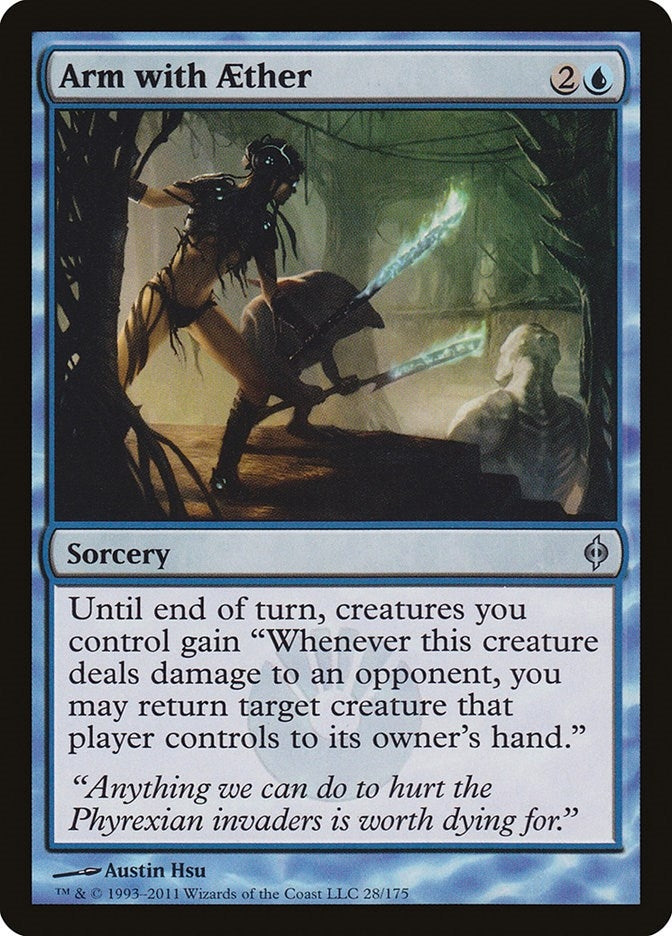Arm with Aether (28) [NPH] - MTG Single