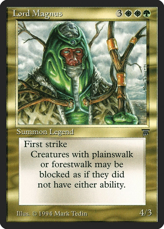 Lord Magnus [LEG] - MTG Single