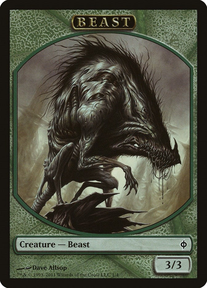 Beast Token (0) [NPH] - MTG Single