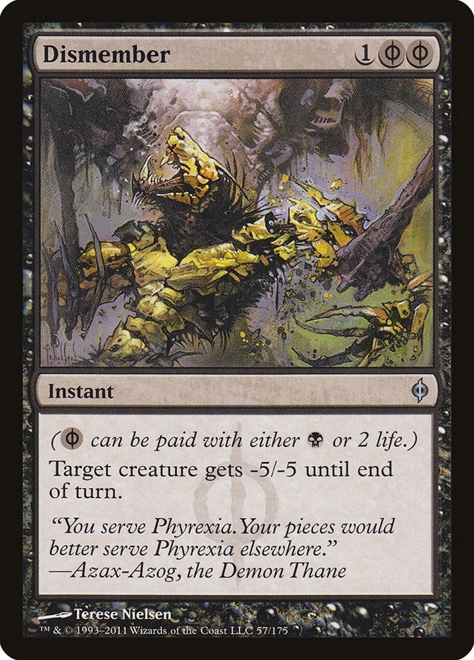 Dismember (57) [NPH] - MTG Single