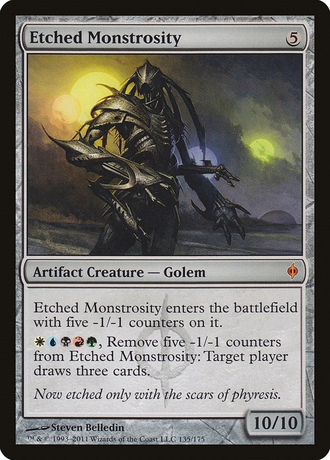 Etched Monstrosity (135) [NPH] - MTG Single