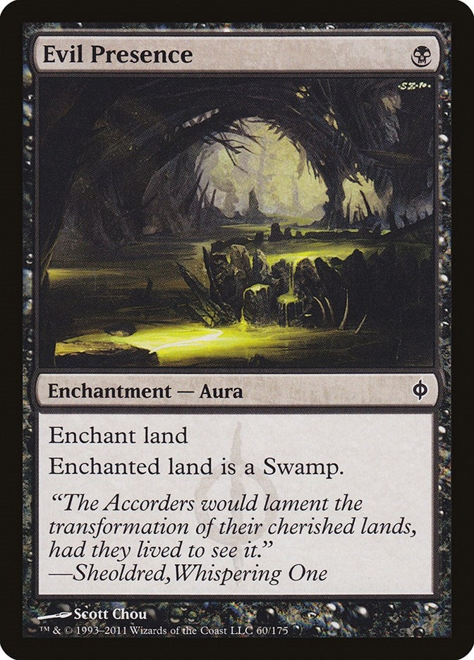 Evil Presence (60) [NPH] - MTG Single