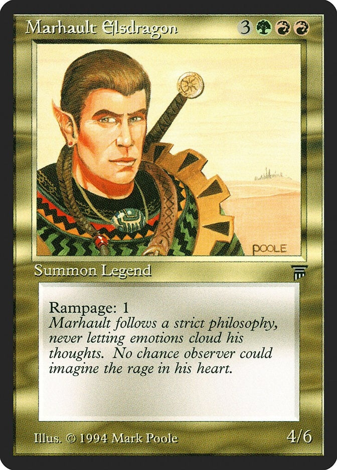 Marhault Elsdragon [LEG] - MTG Single