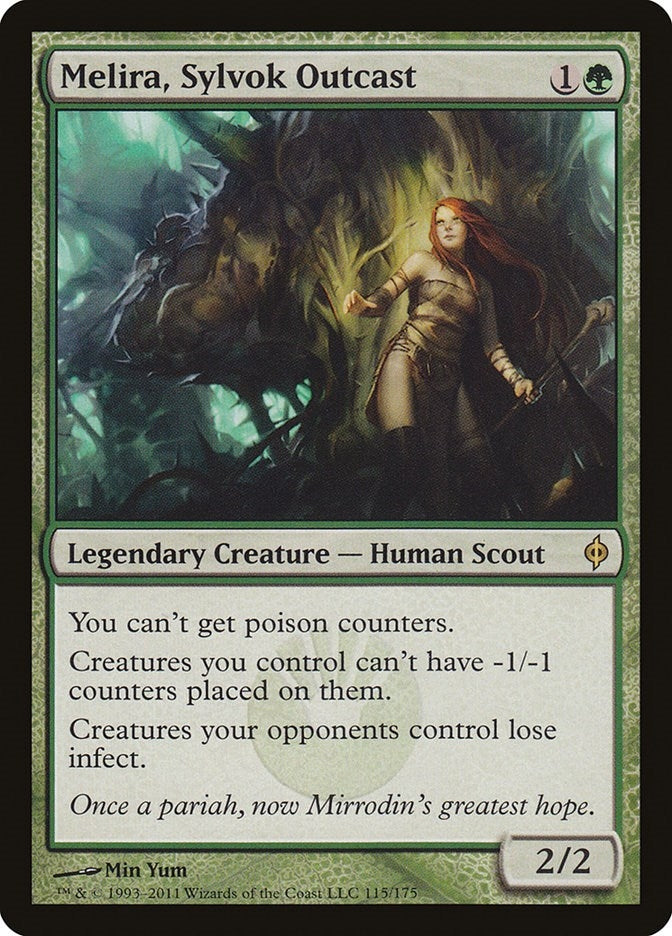 Melira Sylvok Outcast (115) [NPH] - MTG Single