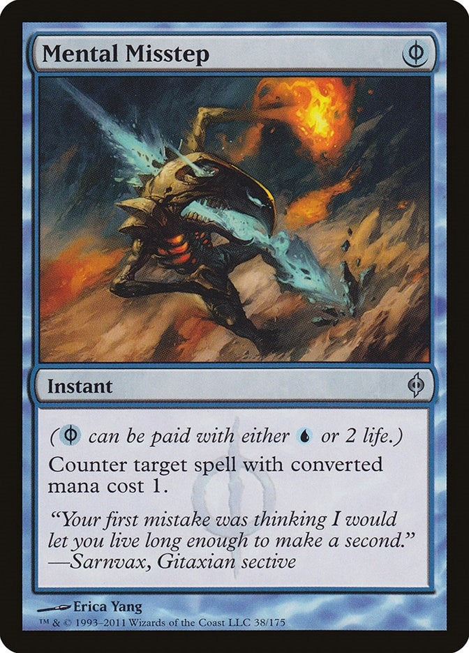 Mental Misstep (38) [NPH] - MTG Single