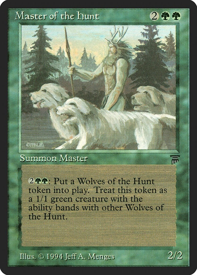 Master of the Hunt [LEG] - MTG Single
