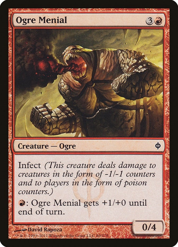 Ogre Menial (89) [NPH] - MTG Single
