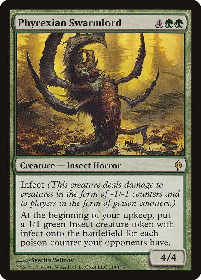 Phyrexian Swarmlord (119) [NPH] - MTG Single