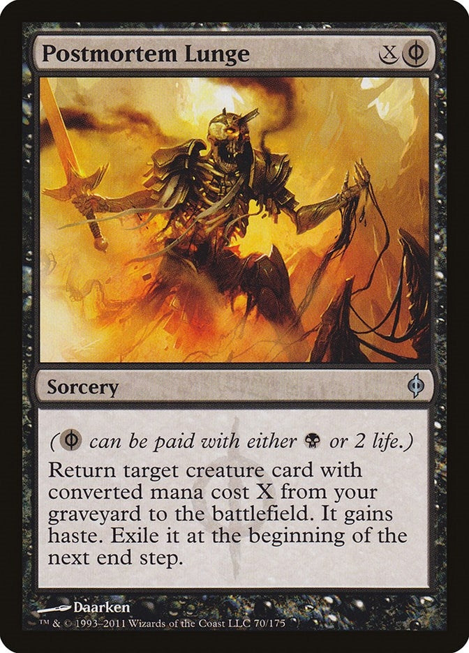 Postmortem Lunge (70) [NPH] - MTG Single