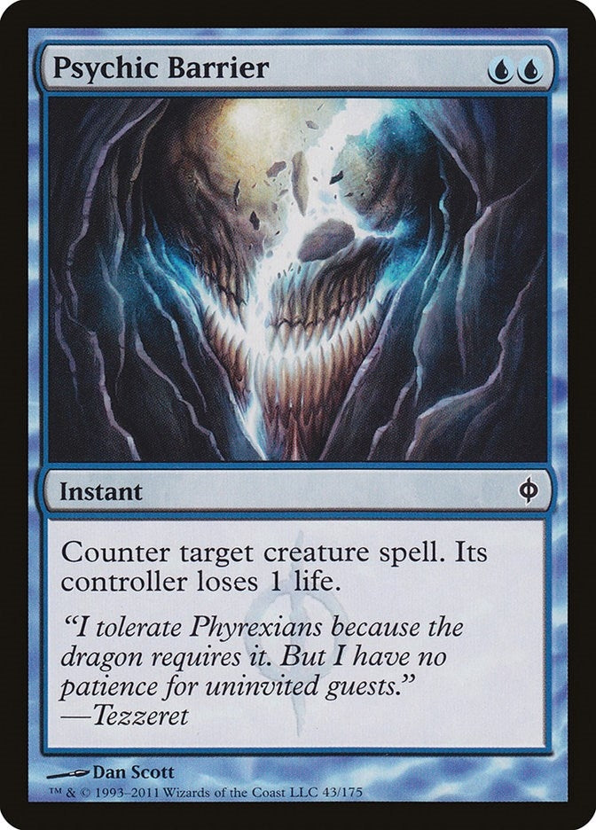 Psychic Barrier (43) [NPH] - MTG Single