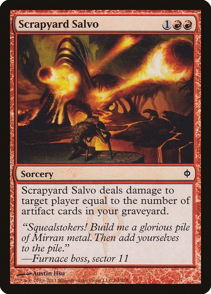 Scrapyard Salvo (94) [NPH] - MTG Single