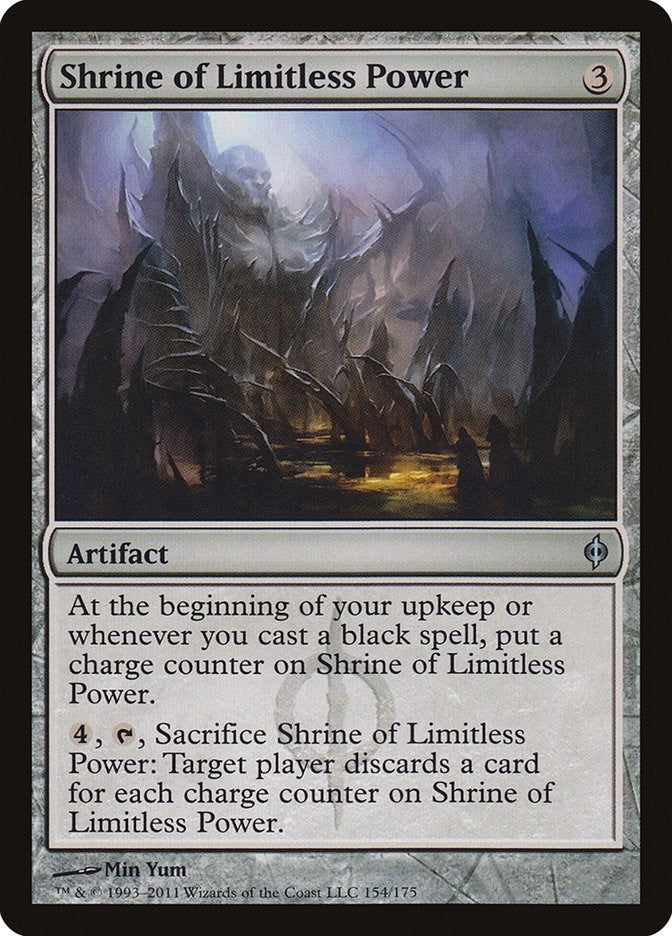 Shrine of Limitless Power (154) [NPH] - MTG Single