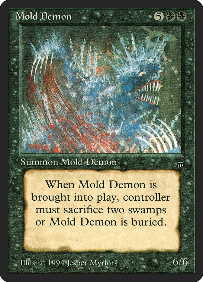 Mold Demon [LEG] - MTG Single