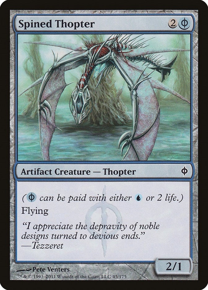 Spined Thopter (45) [NPH] - MTG Single
