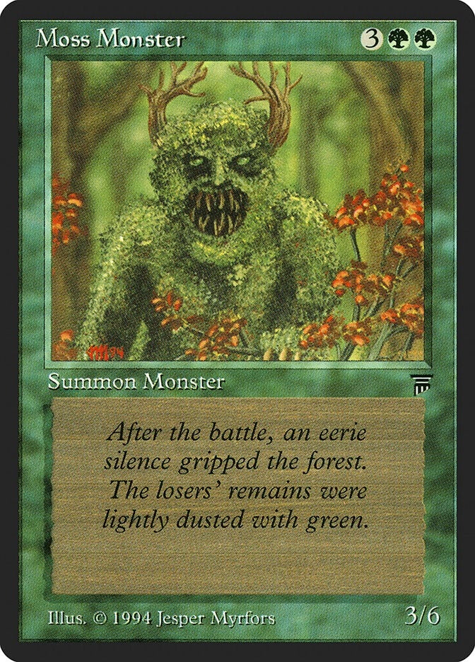 Moss Monster [LEG] - MTG Single