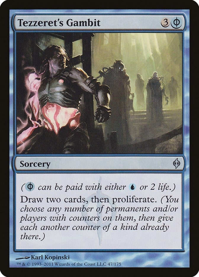 Tezzeret’s Gambit (47) [NPH] - MTG Single