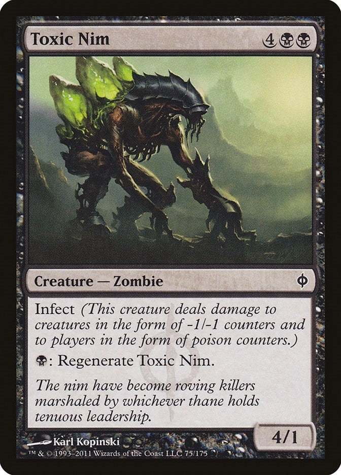 Toxic Nim (75) [NPH] - MTG Single