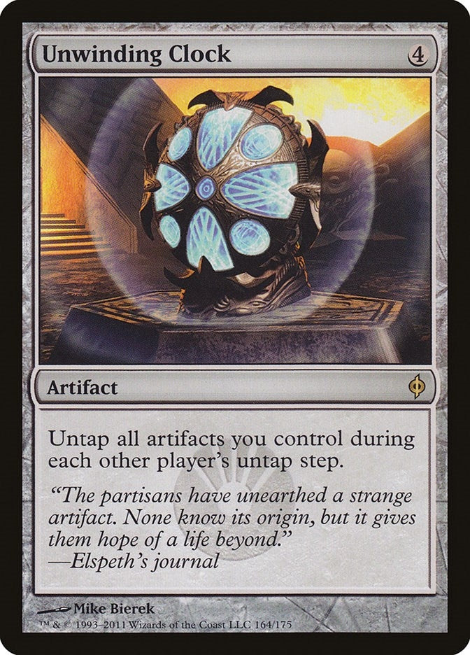 Unwinding Clock (164) [NPH] - MTG Single