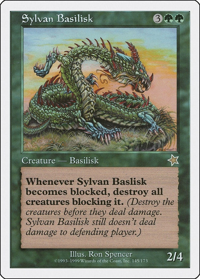 Sylvan Basilisk (145) [S99] - MTG Single