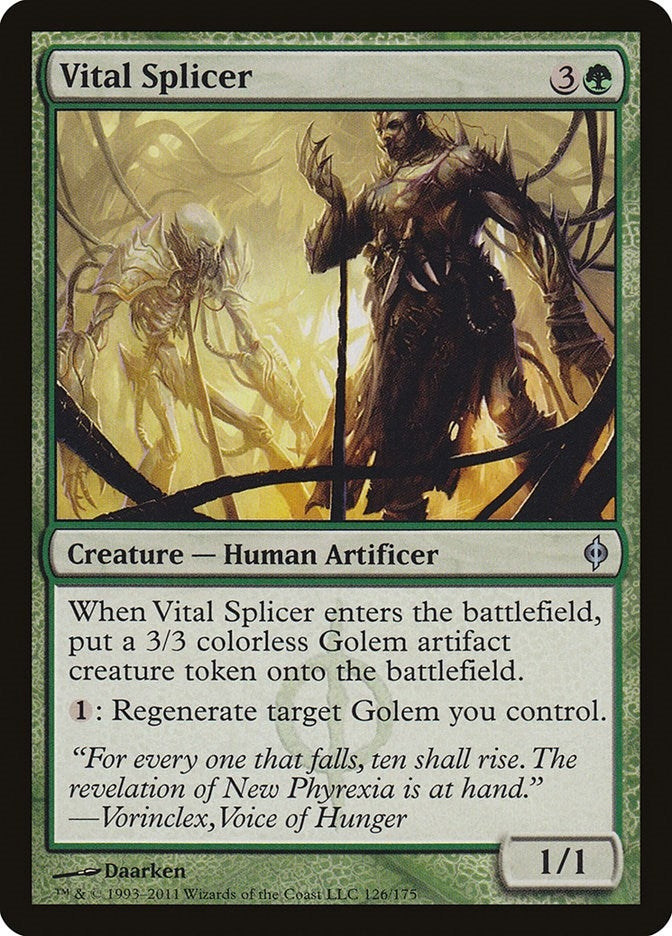 Vital Splicer (126) [NPH] - MTG Single
