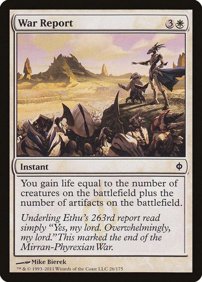 War Report (26) [NPH] - MTG Single