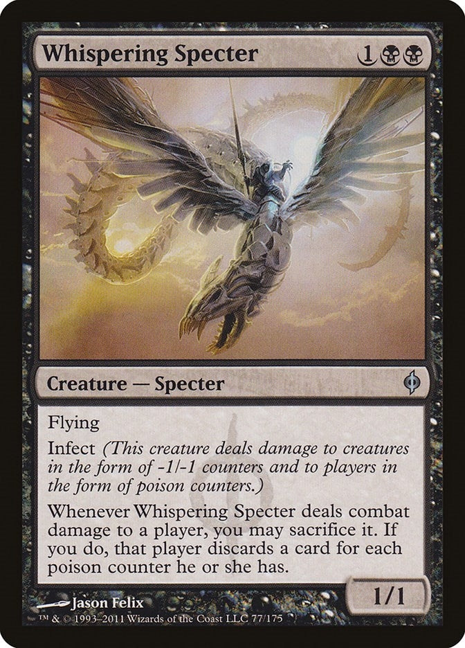 Whispering Specter (77) [NPH] - MTG Single