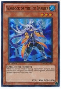 Warlock of the Ice Barrier (4023) (HA04) - YuGiOh Single