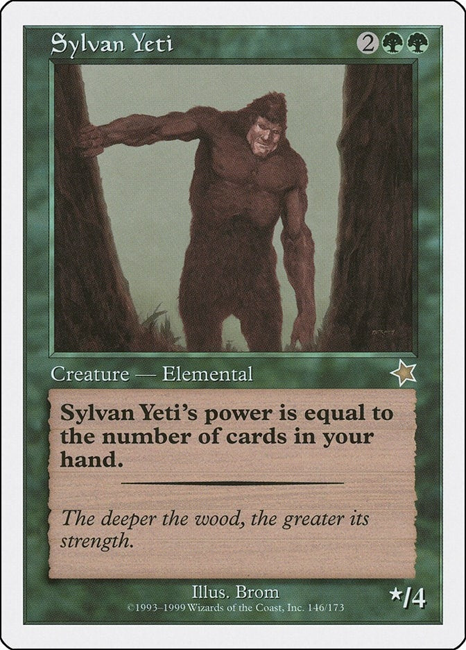 Sylvan Yeti (146) [S99] - MTG Single