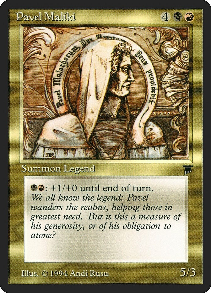 Pavel Maliki [LEG] - MTG Single