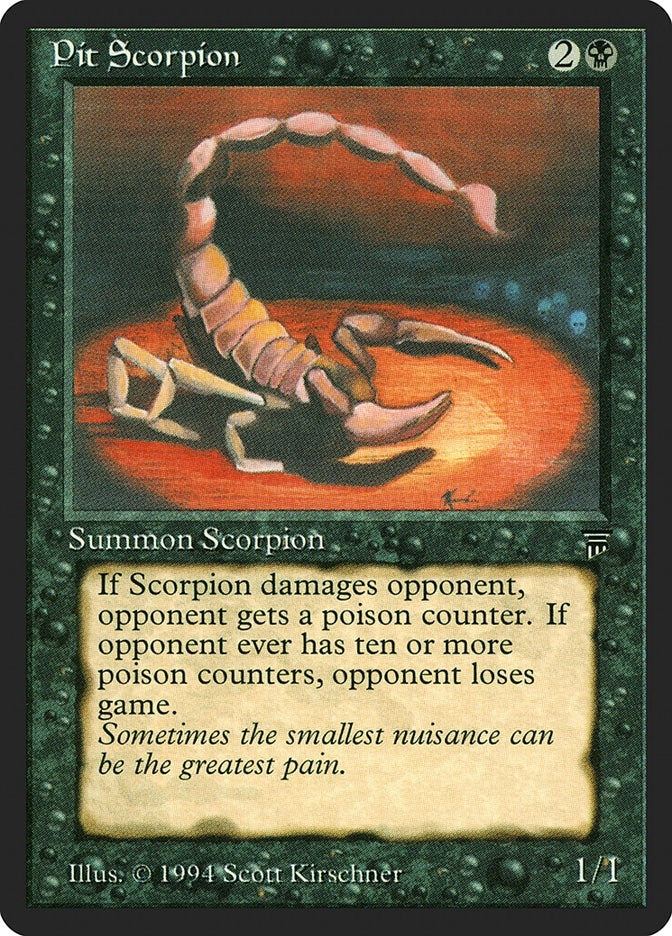 Pit Scorpion [LEG] - MTG Single