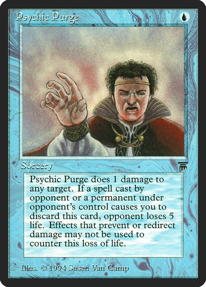 Psychic Purge [LEG] - MTG Single