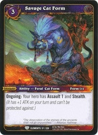 Savage Cat Form - WoW Single