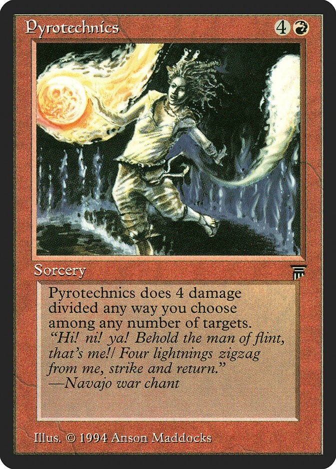 Pyrotechnics [LEG] - MTG Single