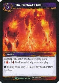 The Firelord’s Gift - WoW Single