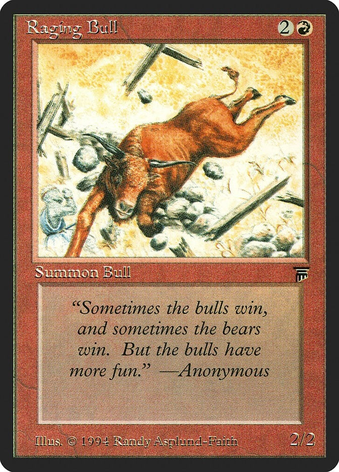 Raging Bull [LEG] - MTG Single
