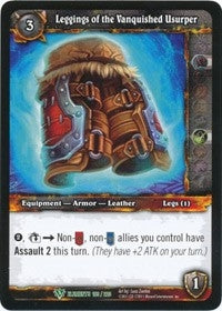 Leggings of the Vanquished Usurper - WoW Single