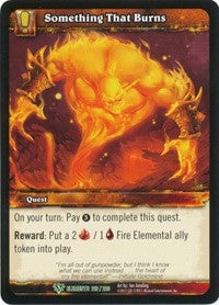 Something That Burns - WoW Single