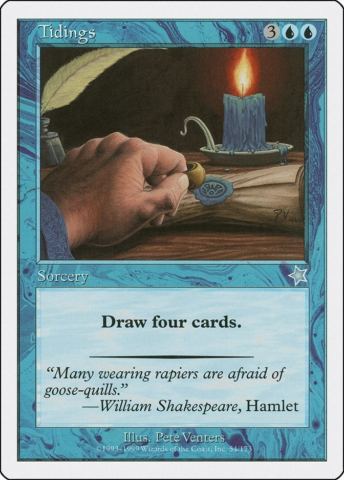 Tidings (54) [S99] - MTG Single