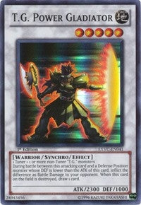 T.G. Power Gladiator (41) (EXVC) - YuGiOh Single
