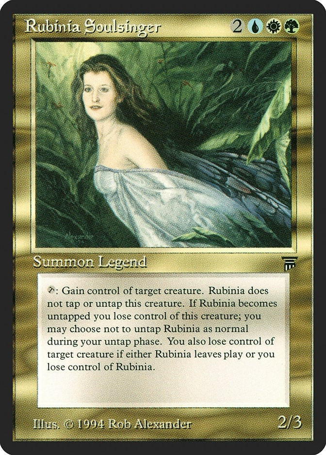 Rubinia Soulsinger [LEG] - MTG Single