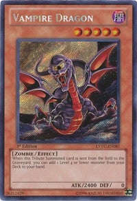 Vampire Dragon (81) (EXVC) - YuGiOh Single