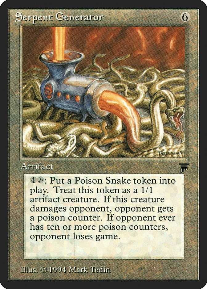 Serpent Generator [LEG] - MTG Single