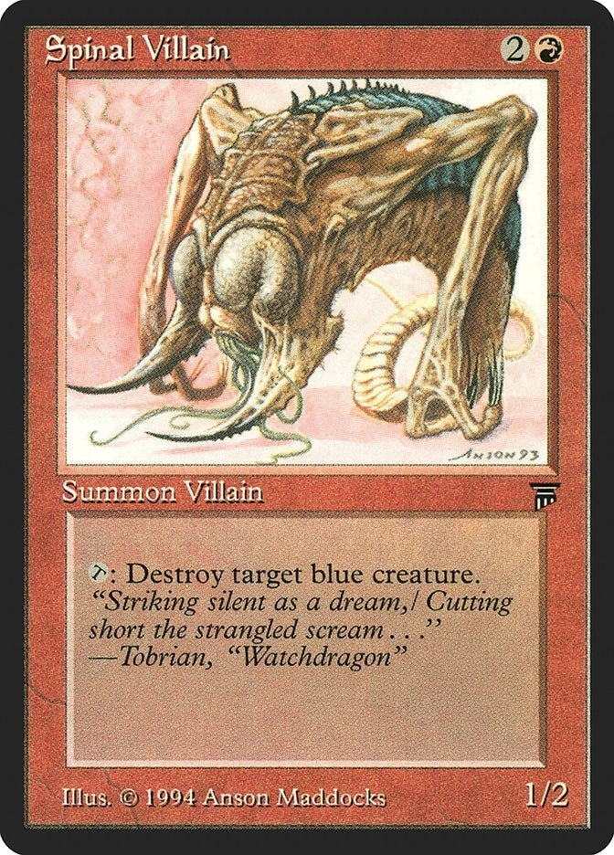Spinal Villain [LEG] - MTG Single